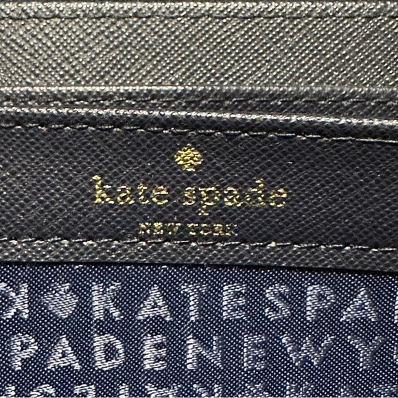Kate Spade Laurel Way Neda Continental Striped Wallet - Picture 7 of 8